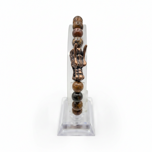 Bracelet Dragon & Bronzite (8mm)